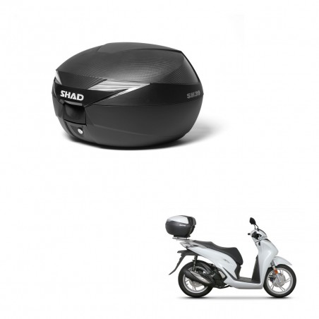 SHAD Baul SH39 carbon + soporte montaje KIT-438586