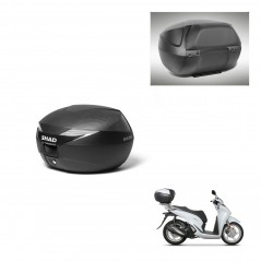 SHAD Baul SH39 carbon + soporte montaje respaldo KIT-438588