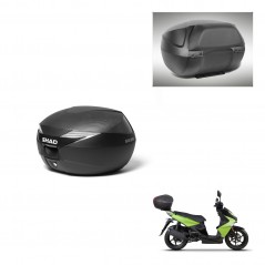 SHAD SH39 carbon trunk + mounting support backrest KIT-438628