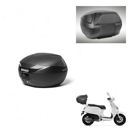 SHAD Baul SH39 carbon + soporte montaje respaldo KIT-438636