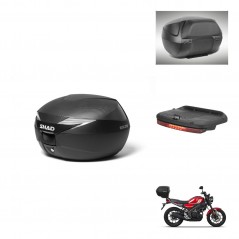 SHAD Baul SH39 carbon + soporte montaje accesorios KIT-438661