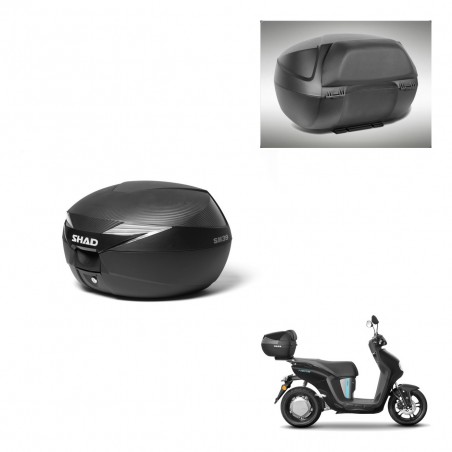 SHAD Baul SH39 carbon + soporte montaje respaldo KIT-438708