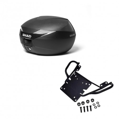 SHAD Baul SH39 carbon + soporte montaje KIT-438729