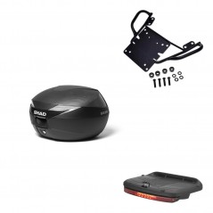 SHAD SH39 carbon trunk + mounting bracket brake light KIT-438730