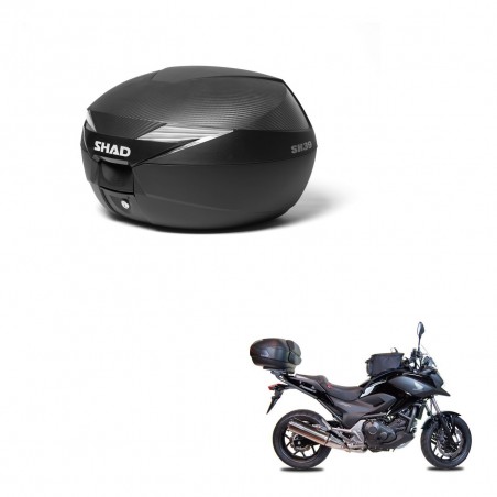 SHAD Baul SH39 carbon + soporte montaje KIT-438945