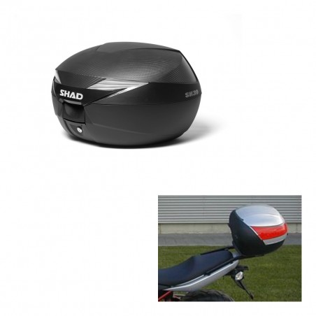 SHAD Baul SH39 carbon + soporte montaje KIT-438759