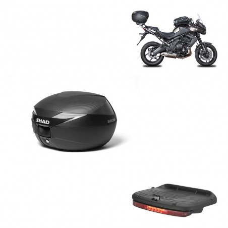 SHAD SH39 carbon trunk + mounting bracket brake light KIT-438772