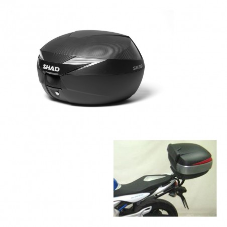 SHAD Baul SH39 carbon + soporte montaje KIT-438819