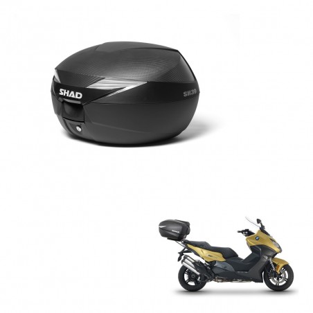SHAD Baul SH39 carbon + soporte montaje KIT-438849