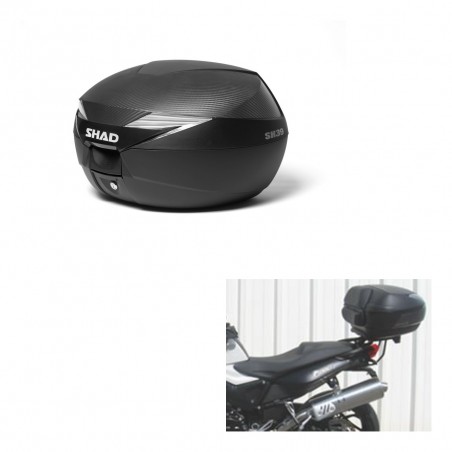 SHAD Baul SH39 carbon + soporte montaje KIT-438858