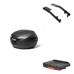 SHAD Baul SH39 carbon + soporte montaje luz de freno KIT-438886