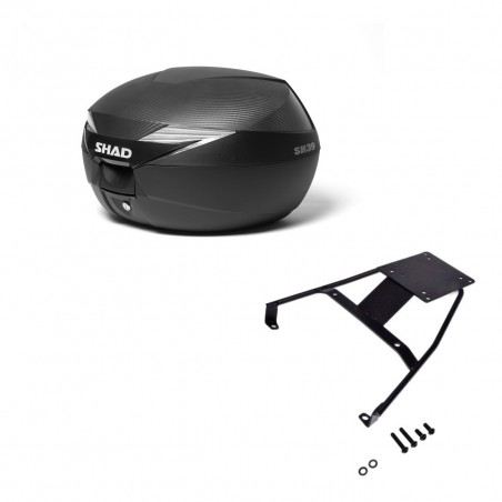 SHAD Baul SH39 carbon + soporte montaje KIT-438897