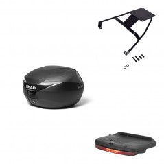 SHAD SH39 carbon trunk + mounting bracket brake light KIT-438898