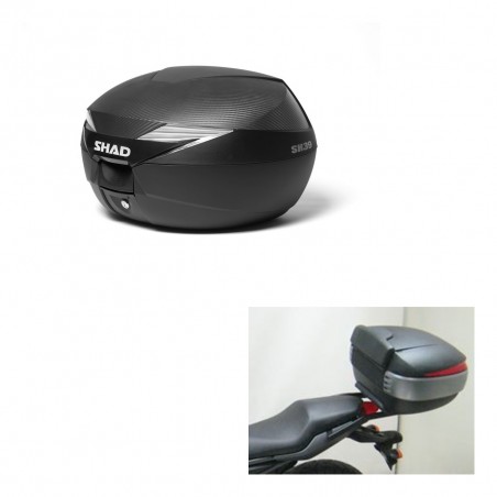 SHAD Baul SH39 carbon + soporte montaje KIT-438909
