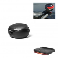 SHAD Baul SH39 carbon + soporte montaje luz de freno KIT-438919