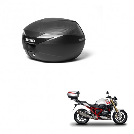 SHAD Baul SH39 carbon + soporte montaje KIT-438924