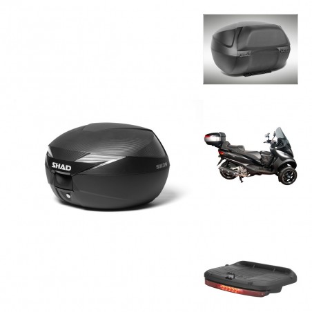 SHAD Baul SH39 carbon + soporte montaje accesorios KIT-438956