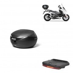 SHAD Baul SH39 carbon + soporte montaje luz de freno KIT-438979