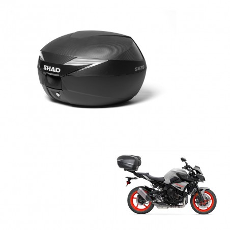 SHAD Baul SH39 carbon + soporte montaje KIT-438991