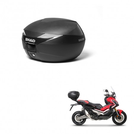 SHAD Baul SH39 carbon + soporte montaje KIT-439016
