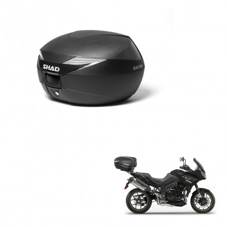 SHAD Baul SH39 carbon + soporte montaje KIT-439052