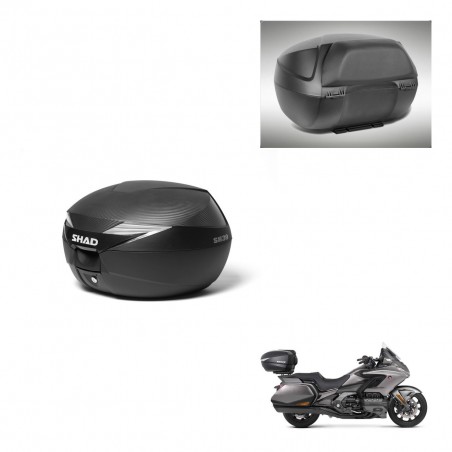 SHAD SH39 carbon trunk + mounting support backrest KIT-439078
