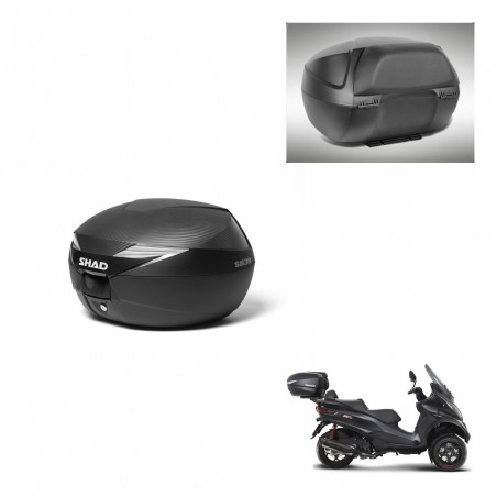 SHAD Baul SH39 carbon + soporte montaje respaldo KIT-439094