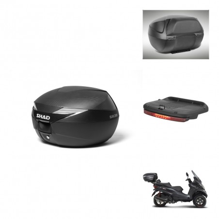 SHAD SH39 carbon trunk + mounting bracket accessories KIT-439095