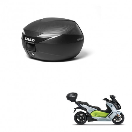 SHAD Baul SH39 carbon + soporte montaje KIT-439108