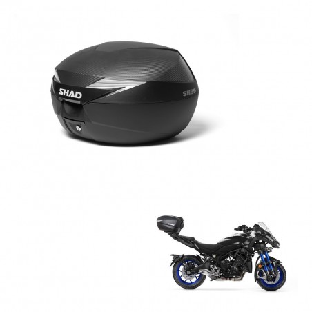 SHAD Baul SH39 carbon + soporte montaje KIT-439128