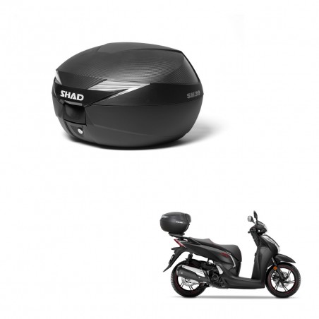 SHAD Baul SH39 carbon + soporte montaje KIT-439192