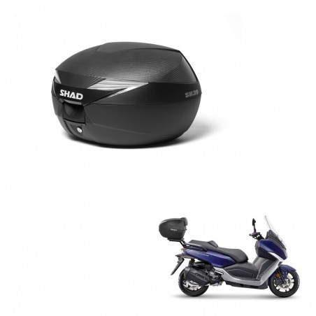 SHAD Baul SH39 carbon + soporte montaje KIT-439212