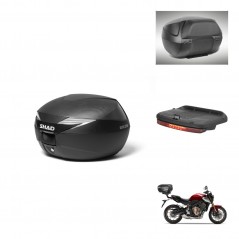 SHAD Baul SH39 carbon + soporte montaje accesorios KIT-439259