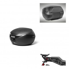 SHAD Baul SH39 carbon + soporte montaje respaldo KIT-439282