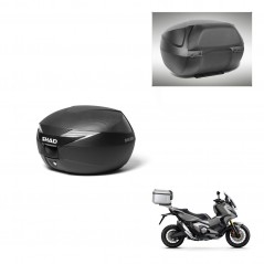 SHAD Baul SH39 carbon + soporte montaje respaldo KIT-439290