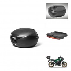 SHAD Baul SH39 carbon + soporte montaje accesorios KIT-439299
