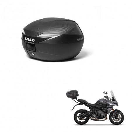 SHAD Baul SH39 carbon + soporte montaje KIT-439308