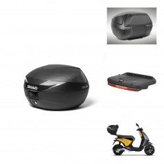 SHAD Baul SH39 carbon + soporte montaje accesorios KIT-439319