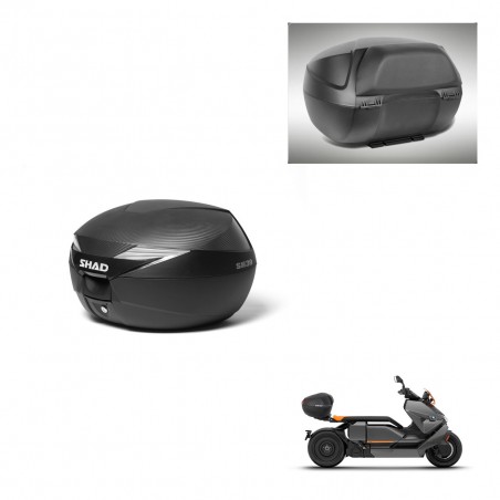 SHAD Baul SH39 carbon + soporte montaje respaldo KIT-439322