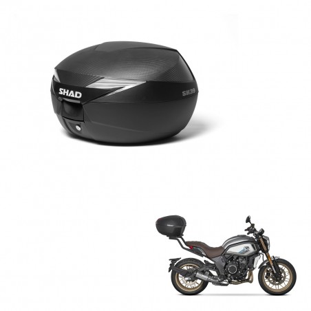SHAD Baul SH39 carbon + soporte montaje KIT-439340