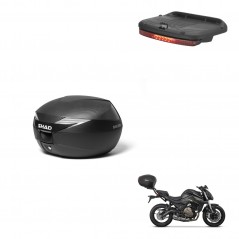 SHAD Baul SH39 carbon + soporte montaje luz de freno KIT-439357