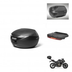 SHAD Baul SH39 carbon + soporte montaje accesorios KIT-439359