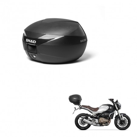 SHAD Baul SH39 carbon + soporte montaje KIT-439360