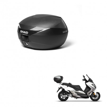 SHAD Baul SH39 carbon + soporte montaje KIT-439384