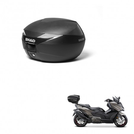 SHAD Baul SH39 carbon + soporte montaje KIT-439452