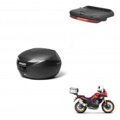 SHAD Baul SH39 carbon + soporte montaje luz de freno KIT-439461