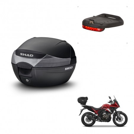 SHAD Baul SH33 + soporte montaje luz de freno KIT-439521