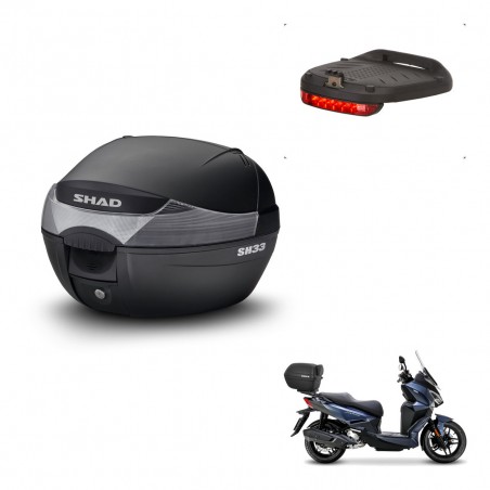 SHAD Baul SH33 + soporte montaje luz de freno KIT-439537
