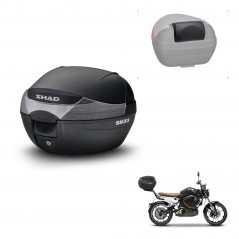 SHAD Baul SH33 + soporte montaje respaldo KIT-439550