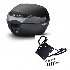 SHAD SH33 trunk + mounting bracket KIT-439579